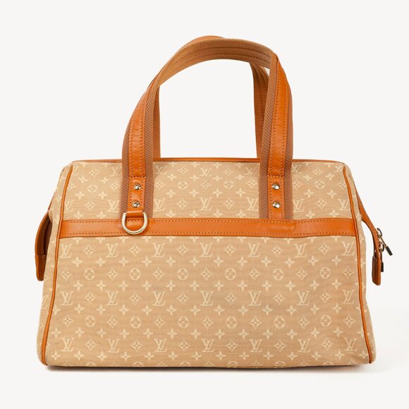 Louis Vuitton Josephine GM Mini Lin Monogram Canvas Khaki Shoulder Bag - Picture 1 of 12
